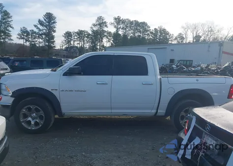 2012 Ram 1500 Slt из США, поврежденный, VIN 1C6RD7LT2CS177854